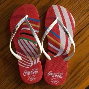 Coca-Cola Olympic Flip Flops